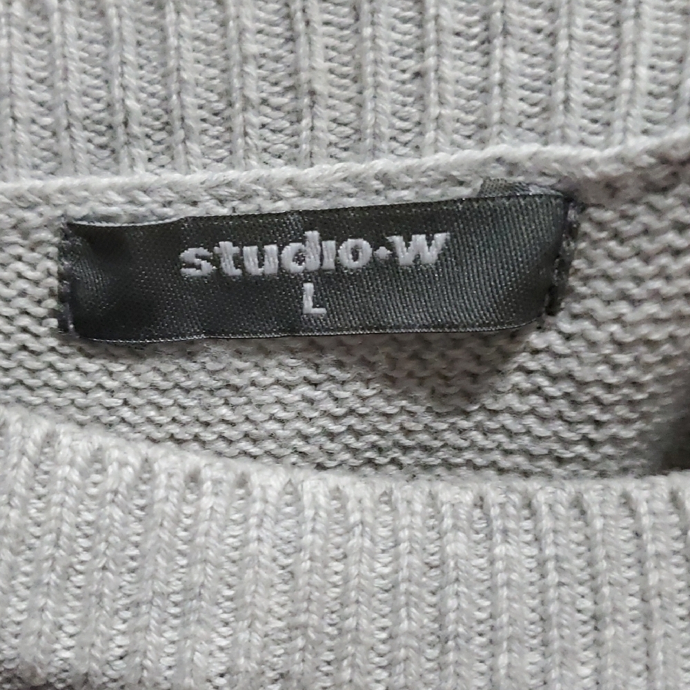 Women's Gray Sweater - Picture 2 of 7